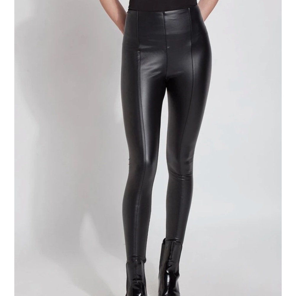 Lysse Hi Waisted Vegan Leather Legging